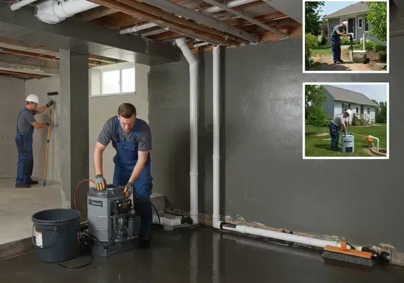 Basement Waterproofing and Flood Prevention process in Romeoville, IL